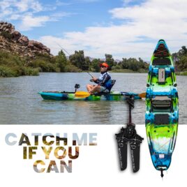 Zambezi 12’6 Fishing Kayak with Fin Drive